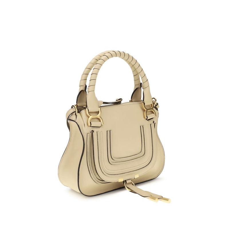 Chloé Beige Calf Leather Bos Taurus Shoulder Bag