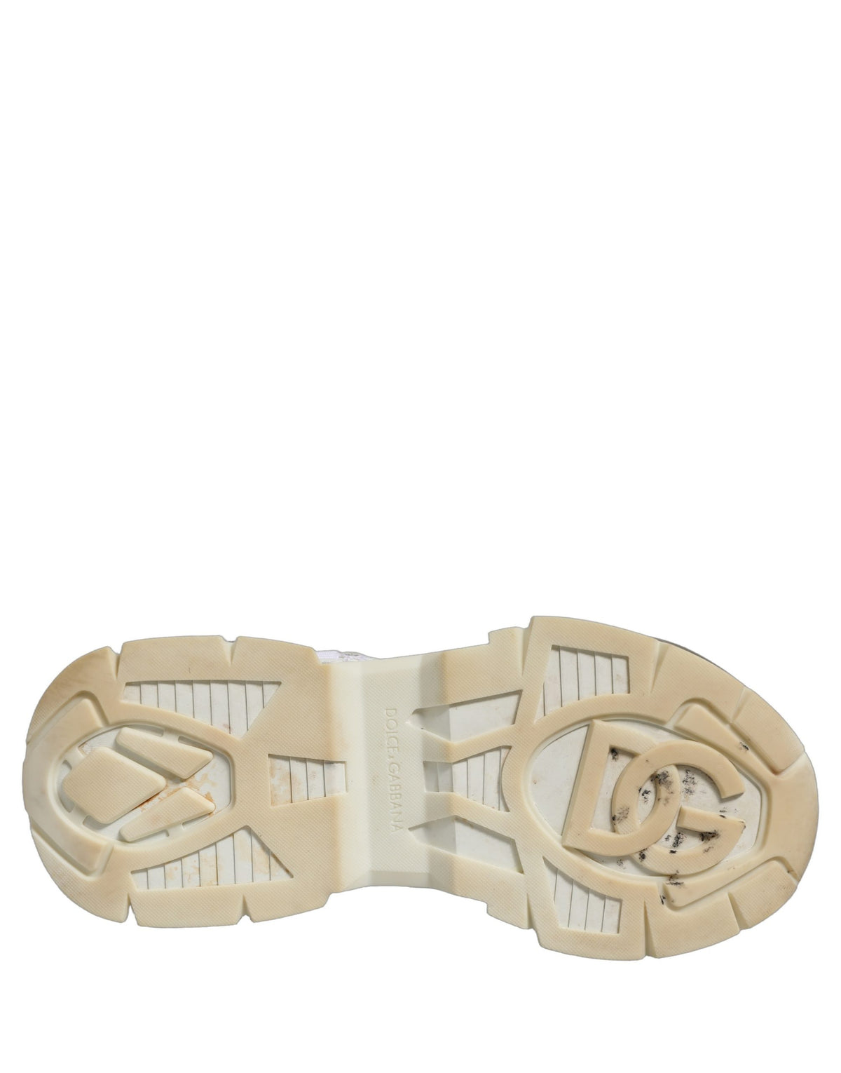 Dolce & Gabbana White Airmaster Low Top Sneakers for Men