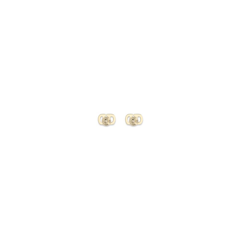 Valentino Garavani VLogo Signature Gold Brass Earrings