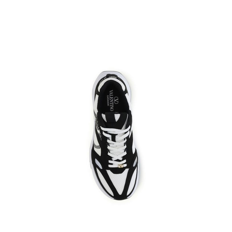 Valentino Garavani Multicolor Fabric Athletic Sneakers