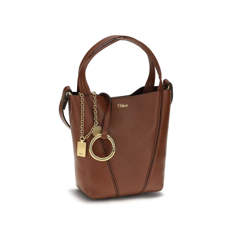 Chloé Brown Calf Leather Bos Taurus Shoulder Bag