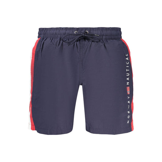 Norway 1963 Blue Polyamide Men's Swimwear - Stylish & Functional