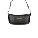 Mario Valentino Nero Sac en Polyuréthane pour Femmes avec Bandoulière Ajustable