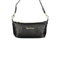 Mario Valentino Nero Polyurethane Women's Bag with Adjustable Shoulder Strap