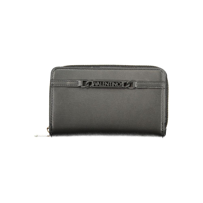 Mario Valentino Nero Polyurethane Women's Wallet - Chic & Stylish