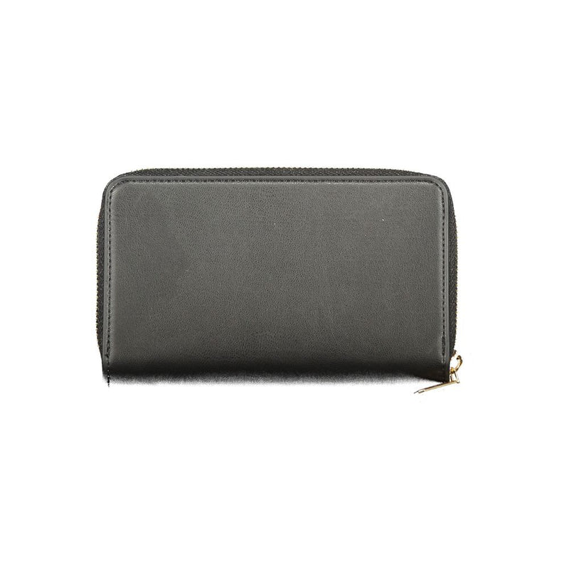 Mario Valentino Nero Polyurethane Women's Wallet - Chic & Stylish