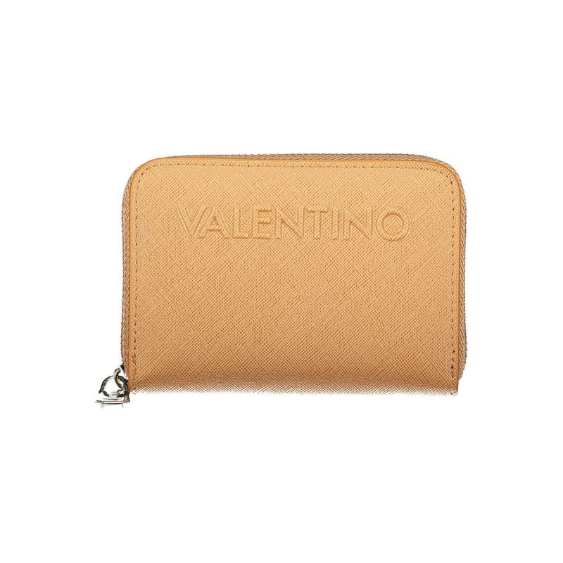Mario Valentino Brown Polyurethane Women's Wallet