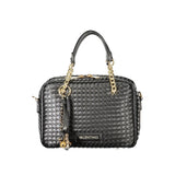 Mario Valentino Black Polyurethane Women's Handbag