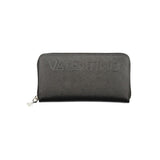 Mario Valentino Black Polyurethane Women's Wallet