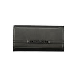 Mario Valentino Nero Polyurethane Women's Wallet - Chic & Functional