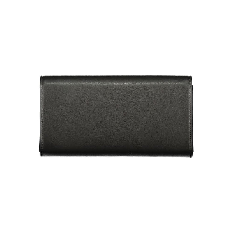 Mario Valentino Nero Polyurethane Women's Wallet - Chic & Functional