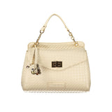Mario Valentino Beige Polyurethane Women's Handbag