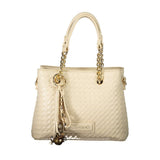 Mario Valentino Beige Polyurethane Women's Handbag