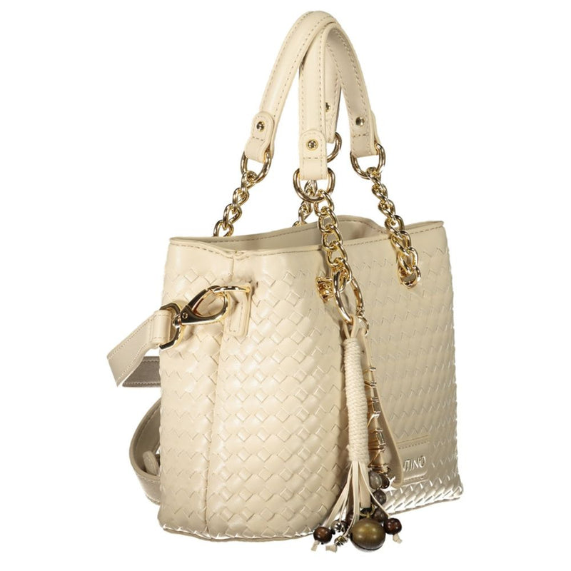 Mario Valentino Beige Polyurethane Women's Handbag