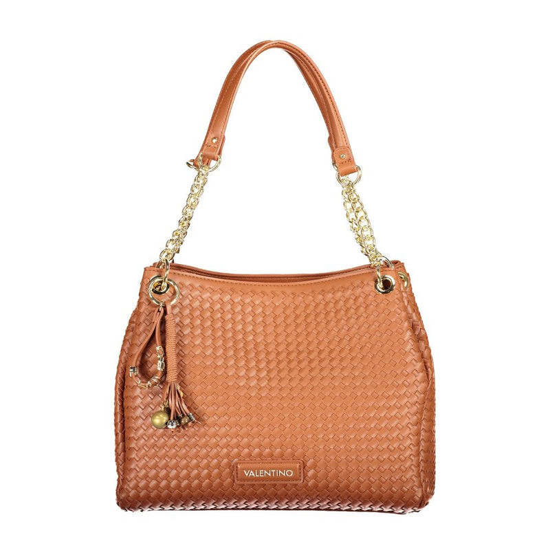 Mario Valentino Sac en Polyuréthane Marron pour Femme avec Anses