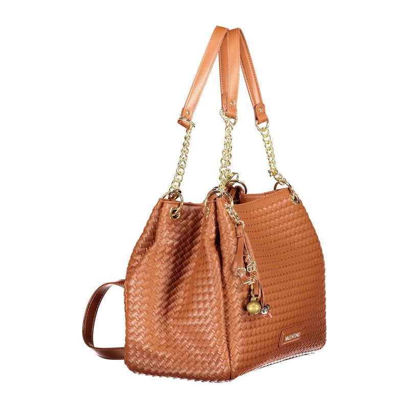 Mario Valentino Sac en Polyuréthane Marron pour Femme avec Anses