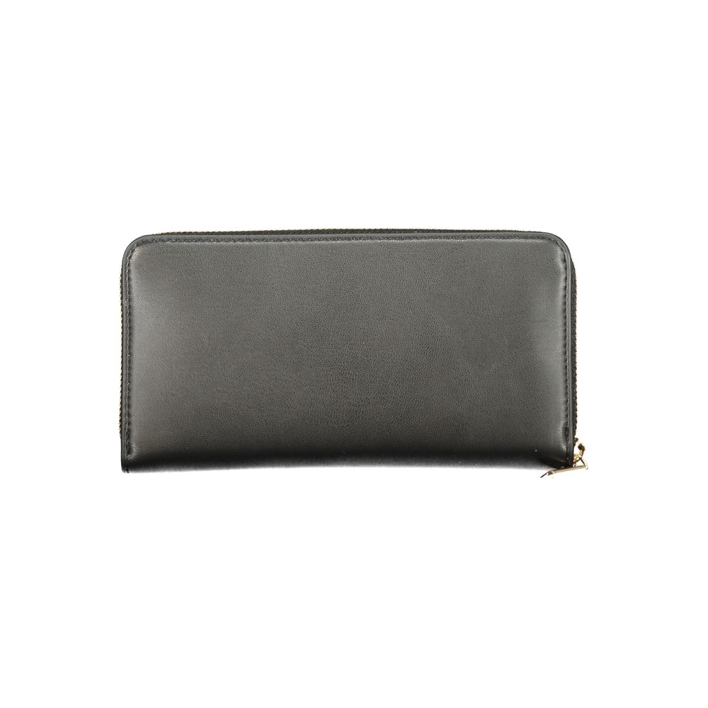 Mario Valentino Nero Polyurethane Women's Wallet - Stylish & Durable