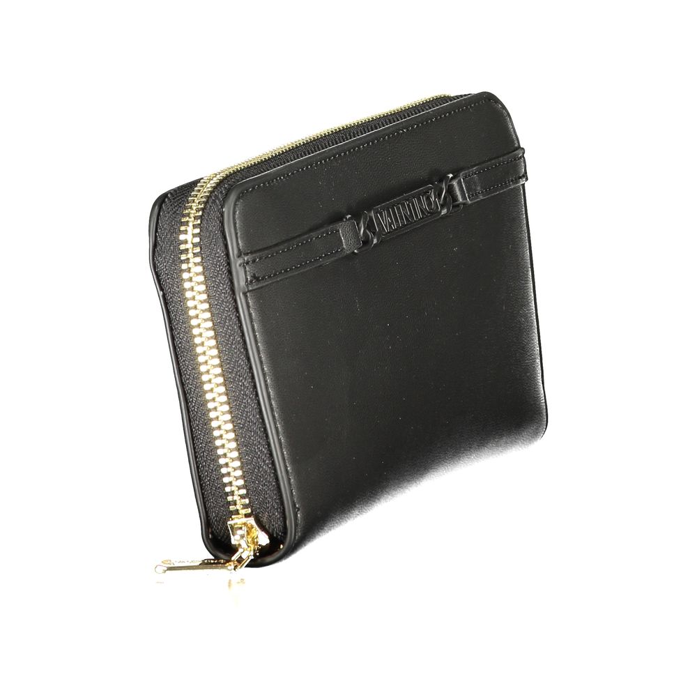 Mario Valentino Nero Polyurethane Women's Wallet - Stylish & Durable