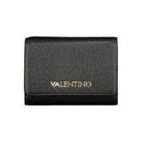 Mario Valentino Black Polyurethane Women's Wallet