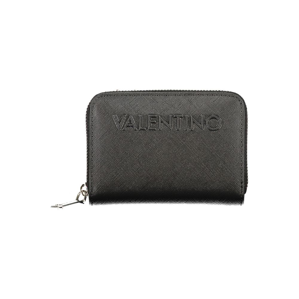 Mario Valentino Nero Poliuretano Women's Wallet - Chic and Sustainable