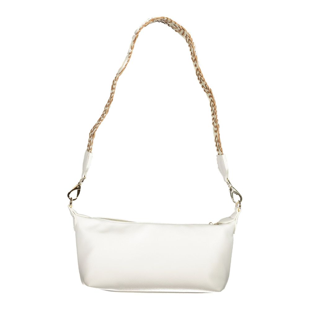 Mario Valentino Bianco Polyurethane Women's Handbag