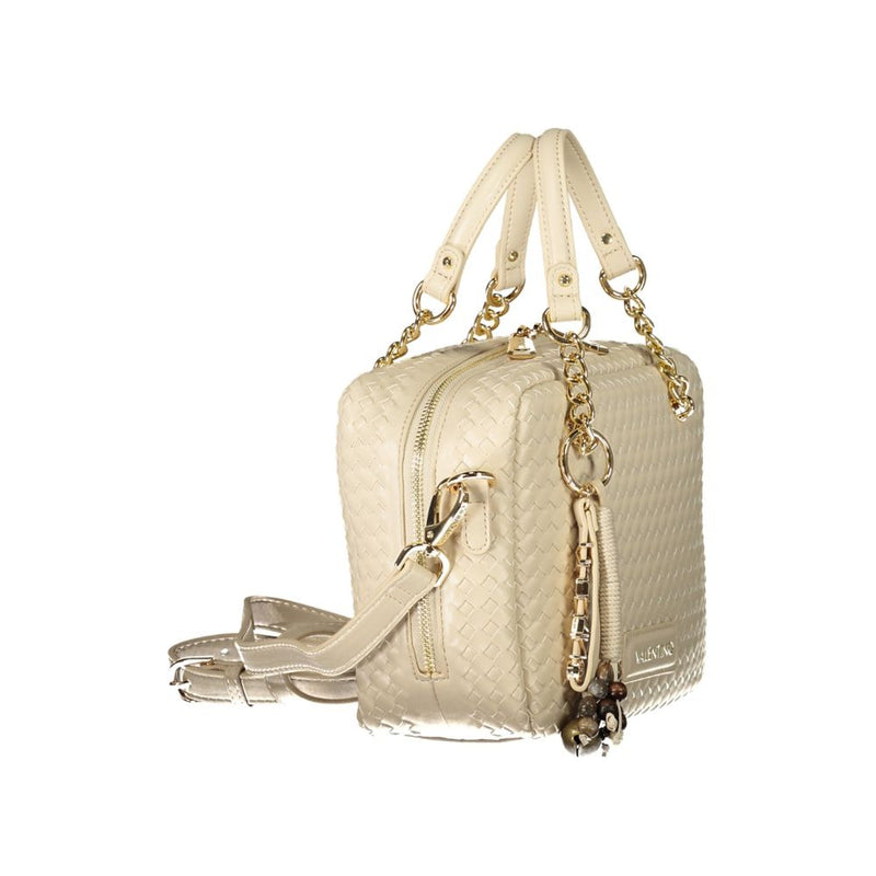 Mario Valentino Beige Polyurethane Women's Handbag
