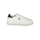 U.S. POLO ASSN. Bianco Polyester Men's Sneaker