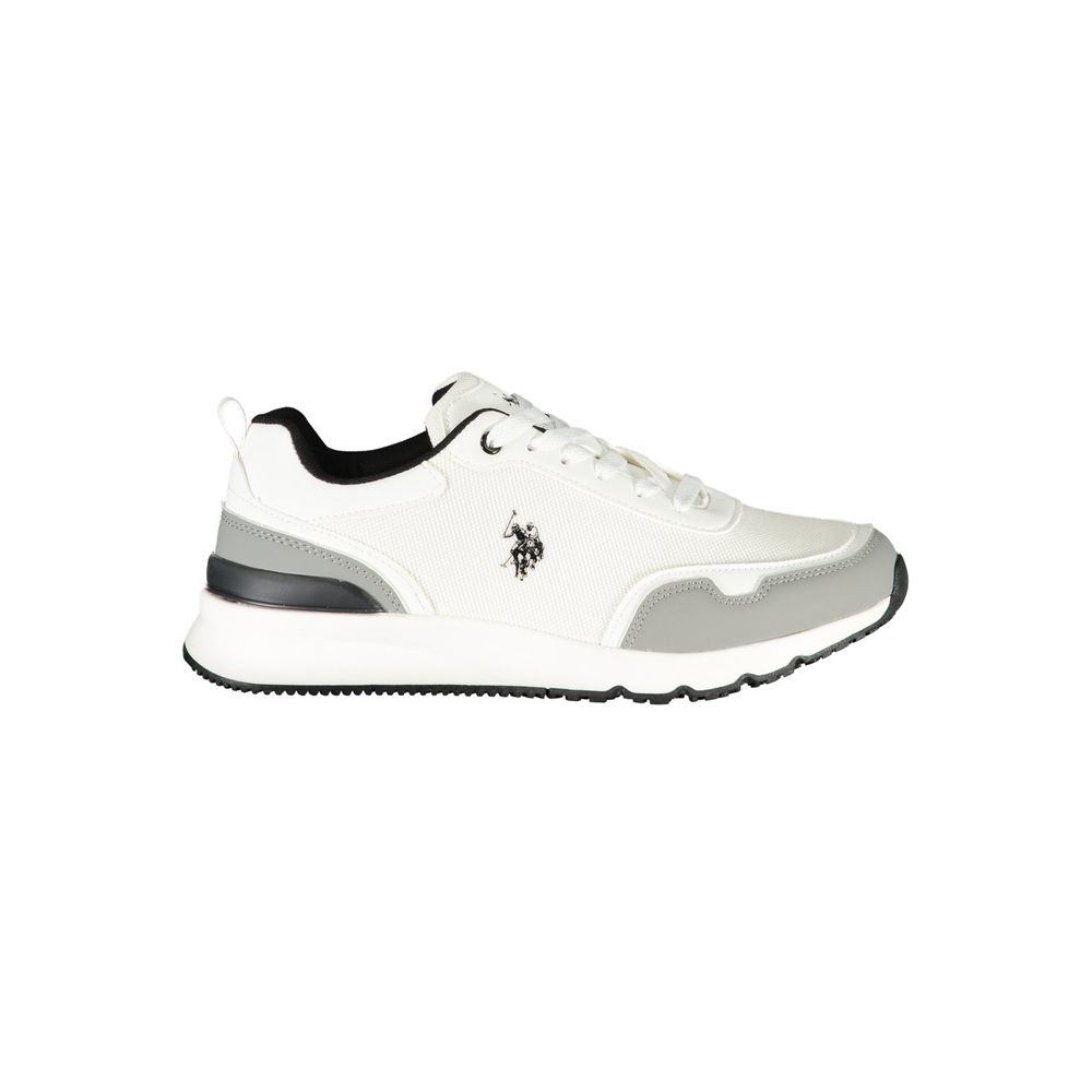 U.S. POLO ASSN. Bianco Poliuretano Men's Sneakers - Style & Comfort