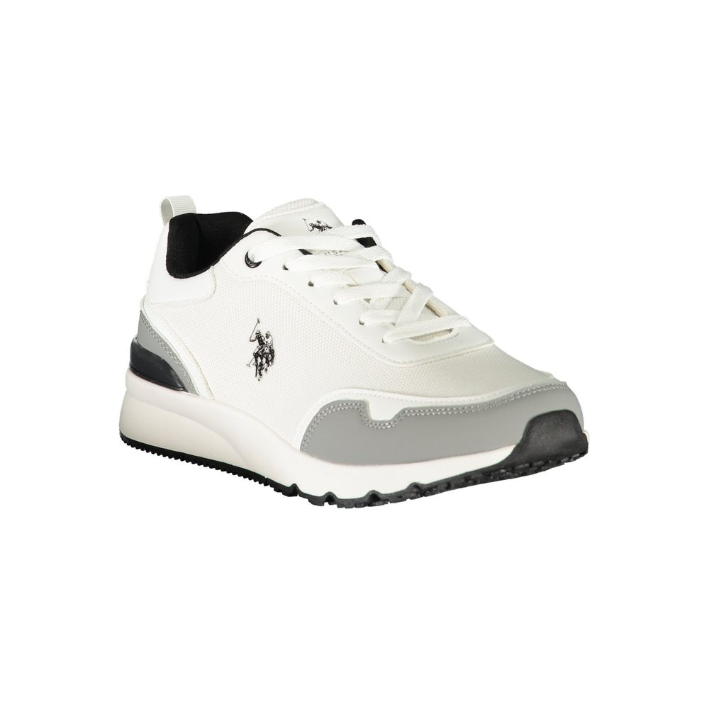 U.S. POLO ASSN. Bianco Poliuretano Men's Sneakers - Style & Comfort