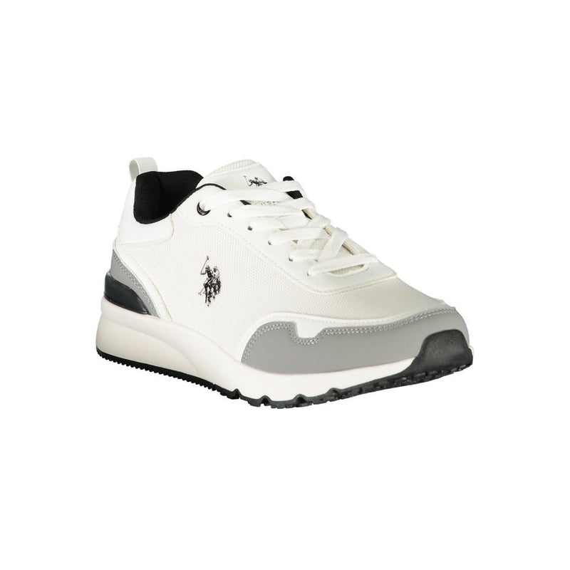 U.S. POLO ASSN. Bianco Poliuretano Men's Sneakers - Style & Comfort