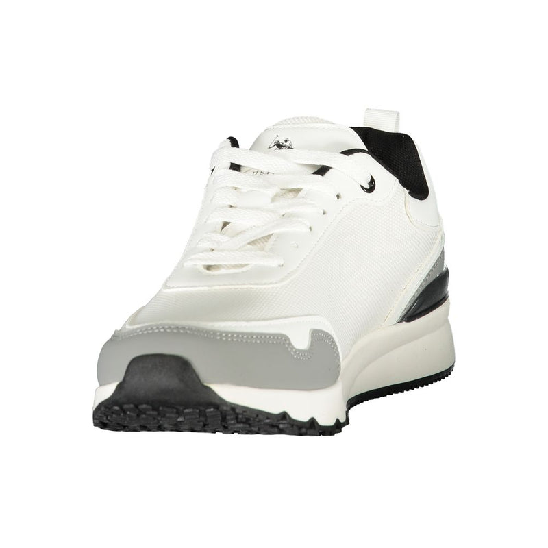 U.S. POLO ASSN. Bianco Poliuretano Men's Sneakers - Style & Comfort
