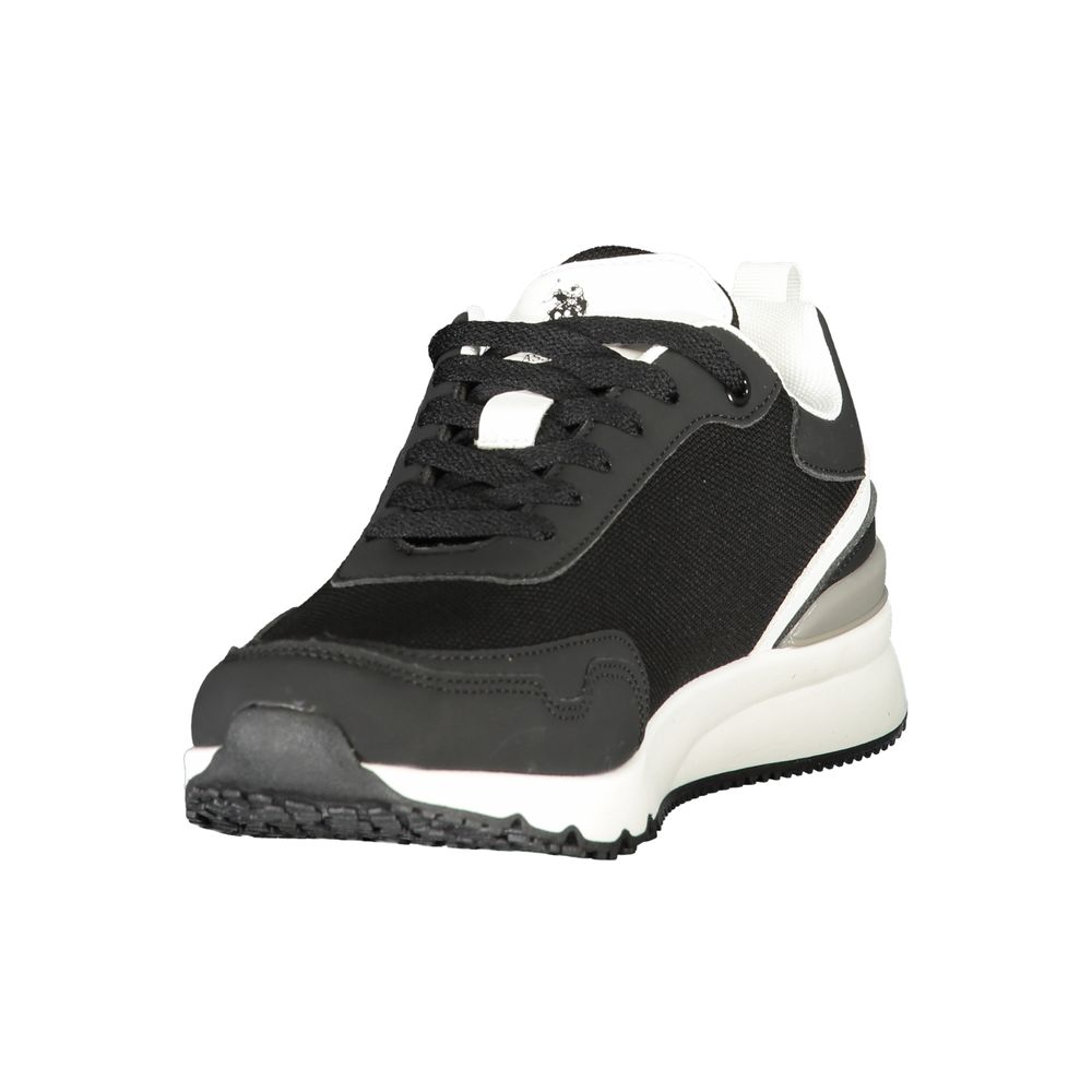 U.S. POLO ASSN. Black Polyester Men's Sneaker - Stylish Comfort