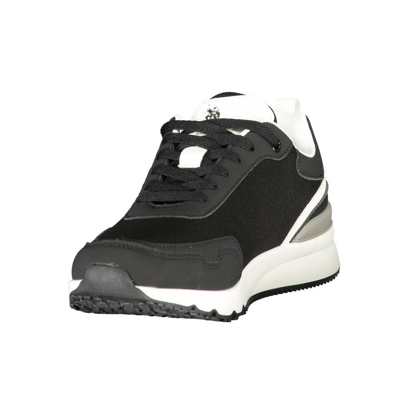U.S. POLO ASSN. Black Polyester Men's Sneaker - Stylish Comfort