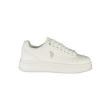 U.S. POLO ASSN. Bianco Polyurethane Men's Sneaker