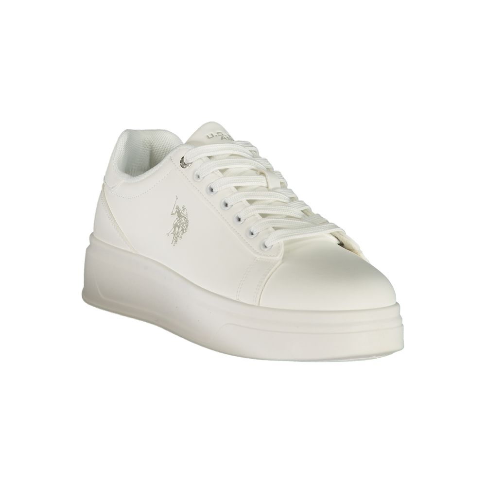 U.S. POLO ASSN. Bianco Polyurethane Men's Sneaker