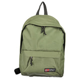 Norway 1963 Green Polyester Men's Backpack - Stylish & Functional