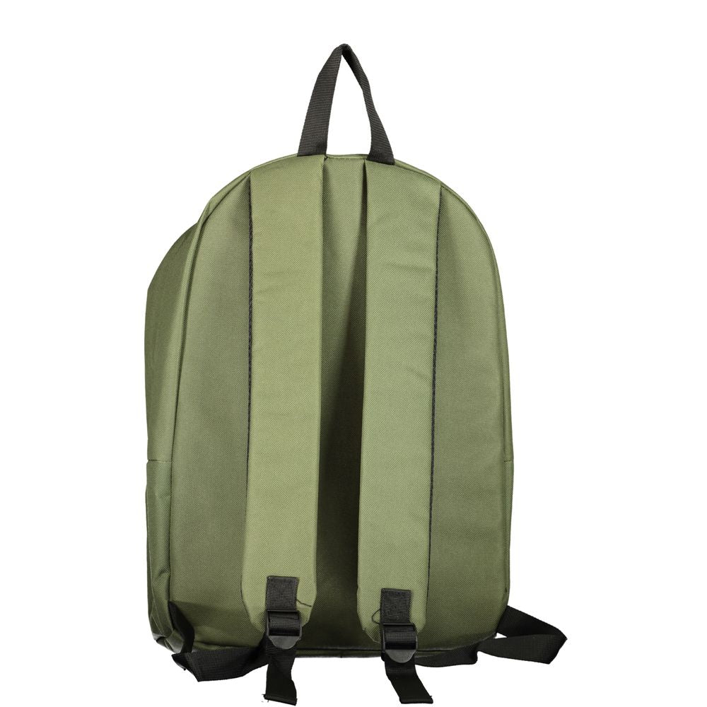 Norway 1963 Green Polyester Men's Backpack - Stylish & Functional