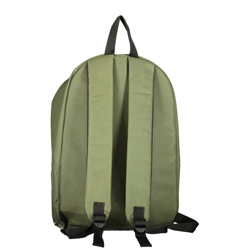 Norway 1963 Green Polyester Men's Backpack - Stylish & Functional
