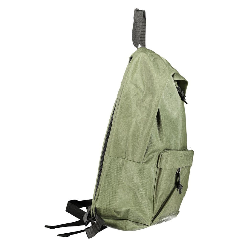 Norway 1963 Green Polyester Men's Backpack - Stylish & Functional