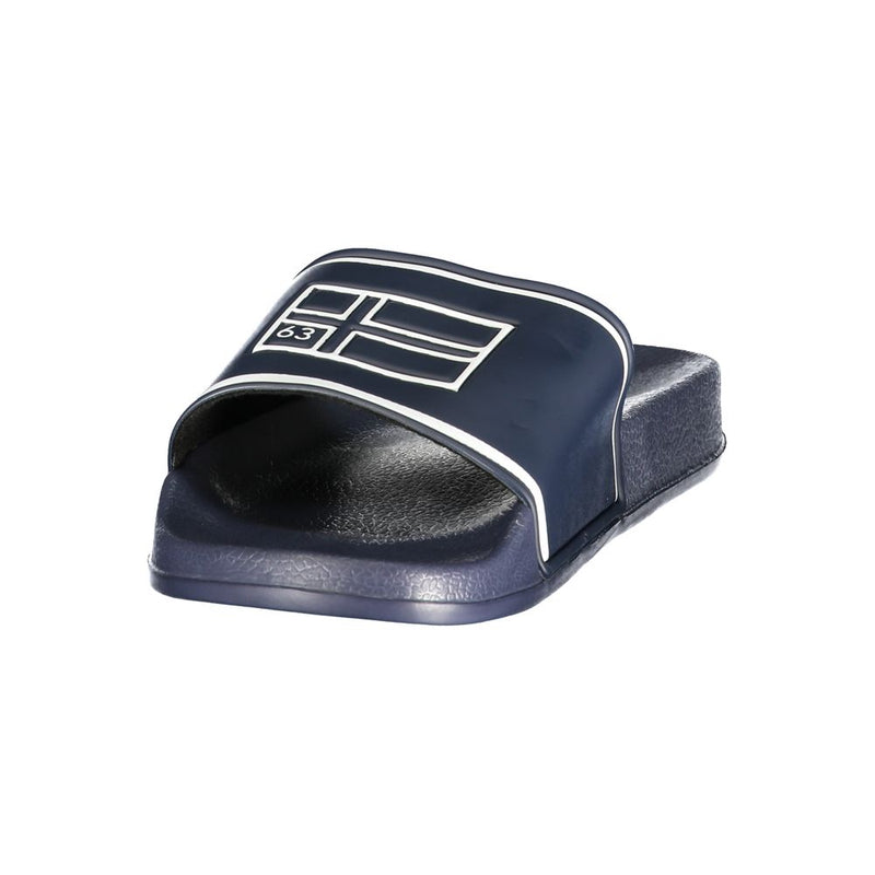 Norway 1963 Blue Polyurethane Men's Slipper - Stylish Comfort
