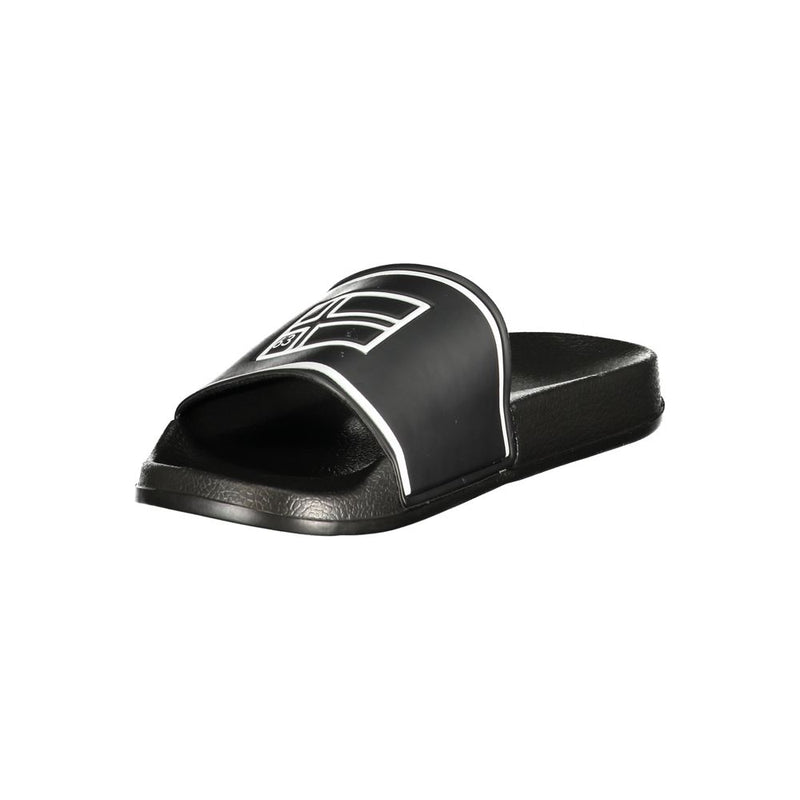 Norway 1963 Black Polyurethane Men's Slipper - Comfort & Style