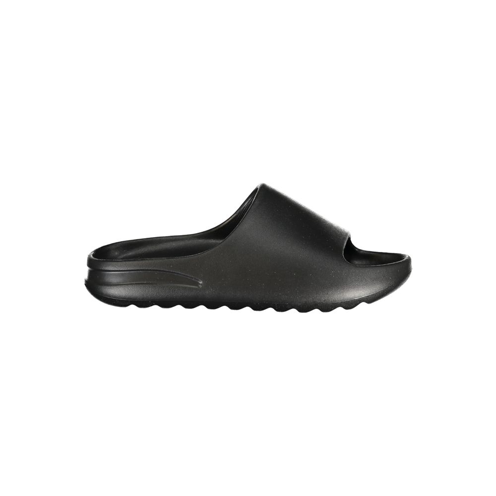 Norway 1963 Black Polyurethane Men's Slipper - Comfort & Style