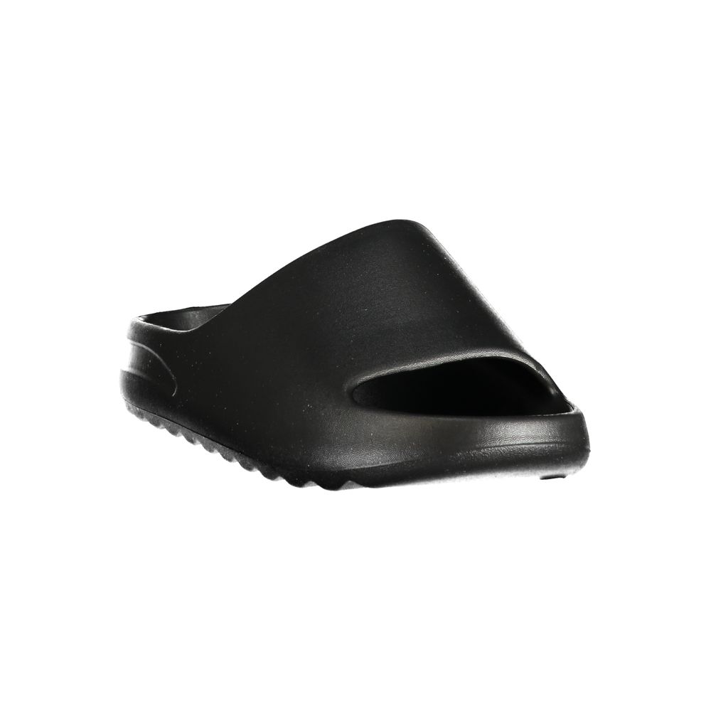 Norway 1963 Black Polyurethane Men's Slipper - Comfort & Style
