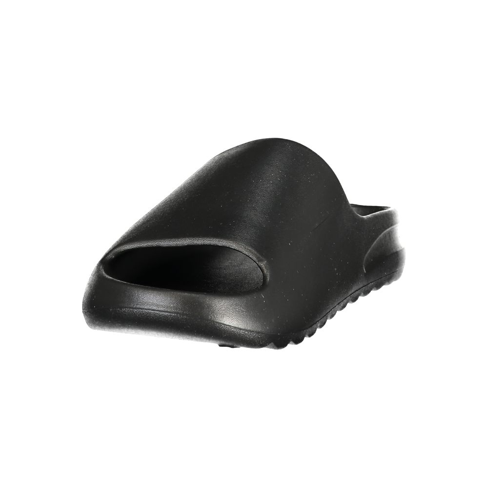 Norway 1963 Black Polyurethane Men's Slipper - Comfort & Style