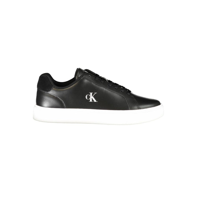 Calvin Klein Black Polyurethane Men's Sneaker - Stylish & Comfortable