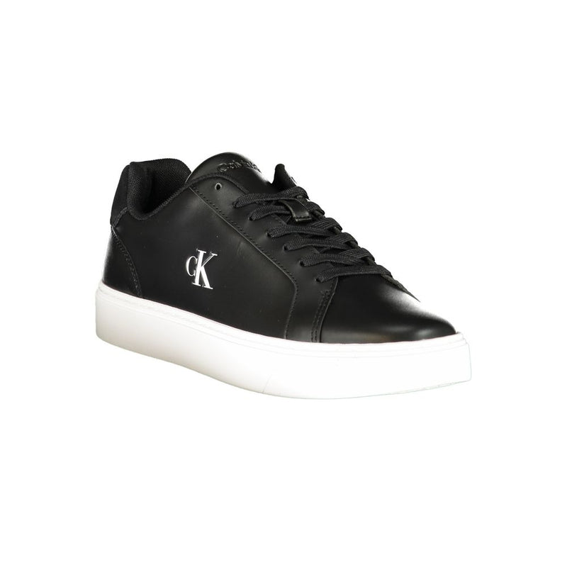 Calvin Klein Black Polyurethane Men's Sneaker - Stylish & Comfortable