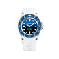Bobroff White Rubber Sport Watch