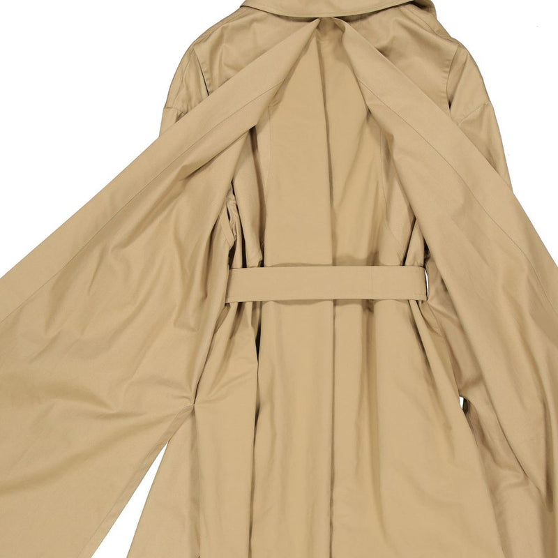 Herno Brown Cotton Coat for Women