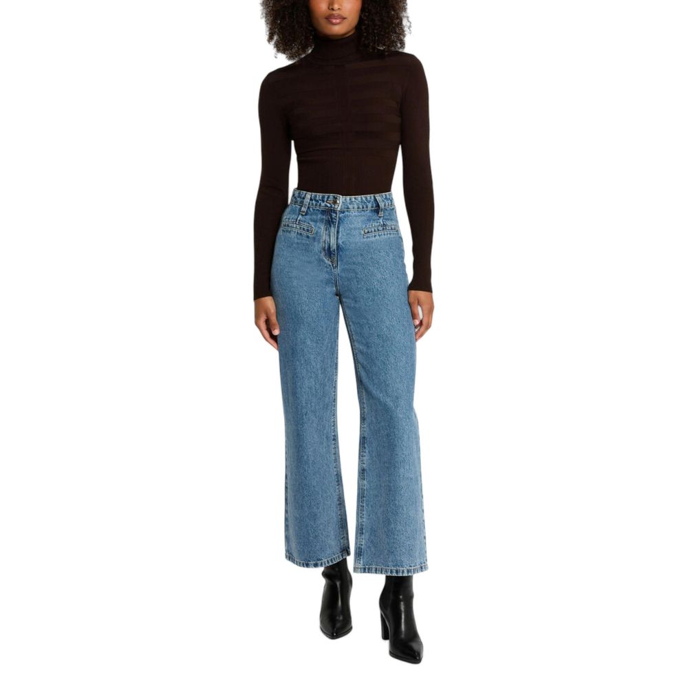 Morgan De Toi Brown Viscose Turtleneck - Model 132-MENTOS.M