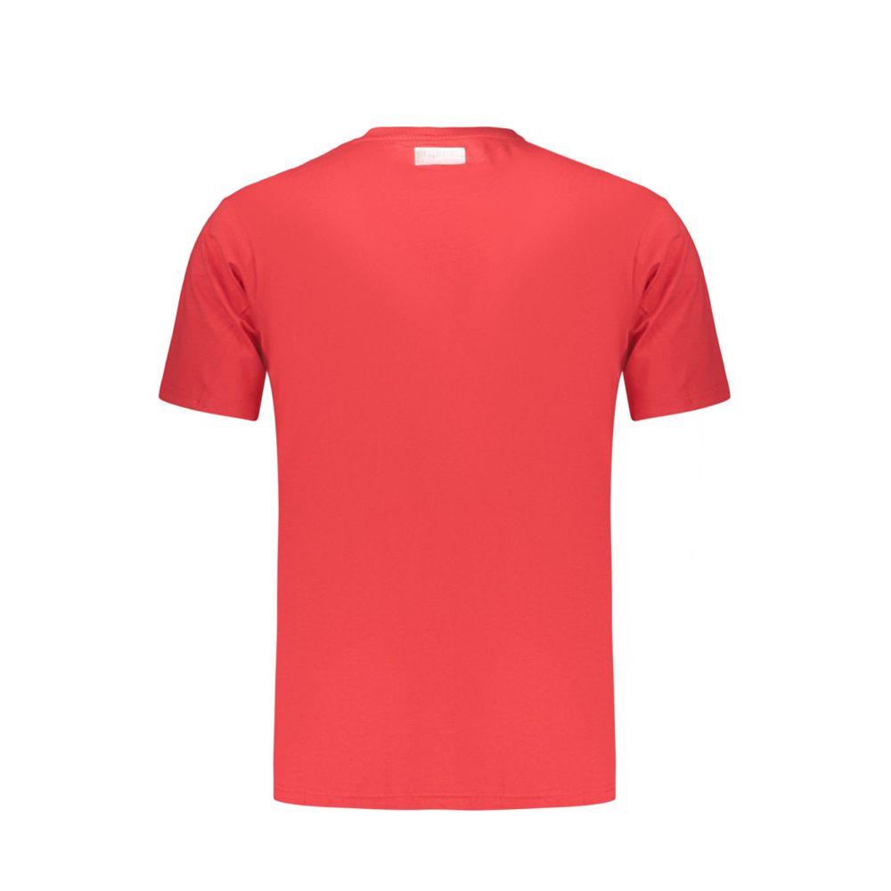 Bikkembergs Red Cotton Men's T-Shirt - Bold & Stylish